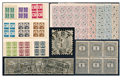 515 Auktion: Philatelie, Postkarten, Numismatik, Kunstwerke, Bücher, Schreibwaren, Schmuck - Philatelie und Postgeschichte Ungarn