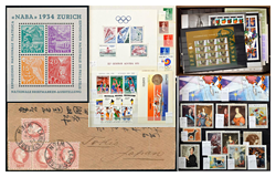 516 Auction: philately, postcards, numismatics, artwork, books, collectibles, jewelry - Foreign philately and postal history
