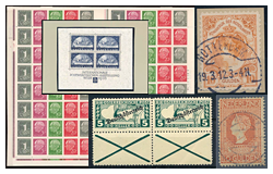 517 Auction: philately, postcards, numismatics, artwork, books, collectibles, jewelry - Selected items and collections Worldwide