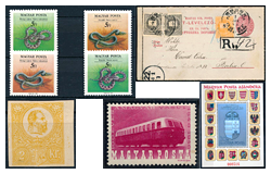 520 Auction: philately, postcards, numismatics, artwork, books, collectibles, jewelry - Selected Hungarian items and collections