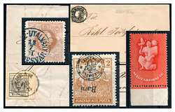 522 Auktion: Philatelie, Postkarten, Numismatik, Kunstwerke, Bücher, Schreibwaren, Schmuck - Philatelie und Postgeschichte Ungarn