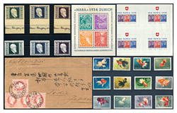 523. Auktion: Philatelie, Postkarten, Numismatik, Kunstwerke, Bücher, Schreibwaren, Schmuck - Philatelie und Postgeschichte Ausland