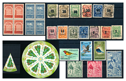 524. Auction: philately, postcards, numismatics, artwork, books, collectibles, jewelry - Foreign philately and postal history
