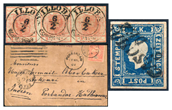 36. Gelaufene Gross-Auktion - Philatelie und Postgesichte Ungarn - Online