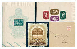 38. Major auction sale of the unsold lots - Hungarian philately and postal history - Live