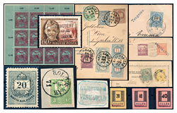 43. Major auction - Hungarian philately and postal history - Online