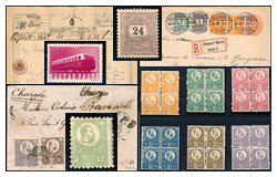46. Major auction - Hungarian philately and postal history - Online