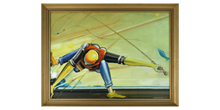 Groteske Welt - Werke des Malers István Neuberger - Die Werke