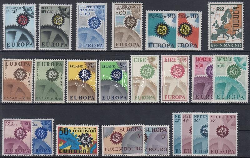 Europa CEPT 24 db bélyeg, Europa CEPT 24 stamps