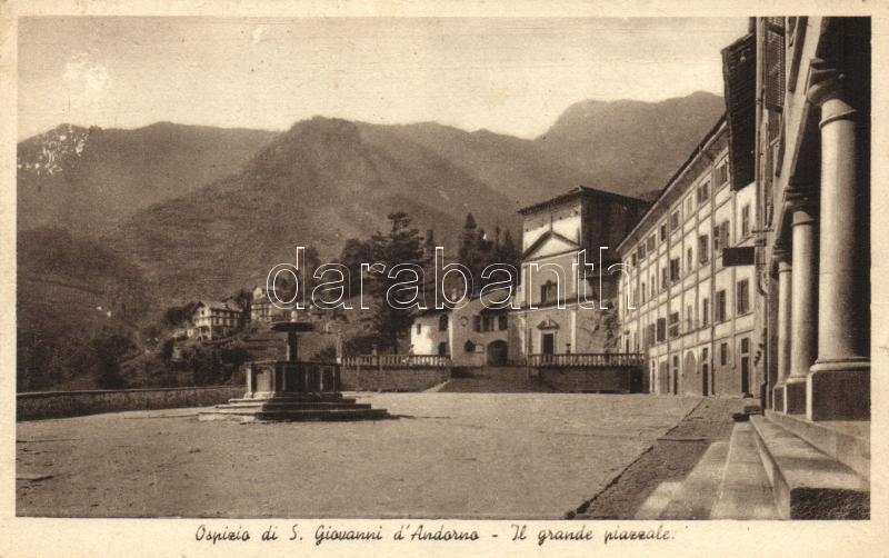 Campiglia Cervo, Santuario di San Giovanni D'Andorno, Grande piazzale / sanctuary, square