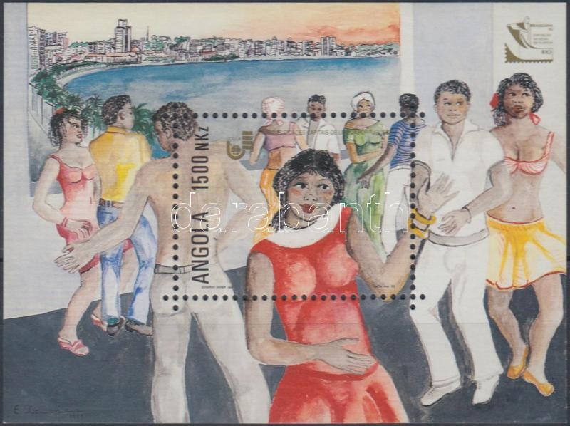 International Stamp Exhibition '93 BRASILIANA block, Nemzetközi Bélyegkiállítás BRASILIANA '93 blokk