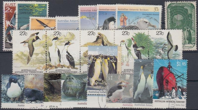 1959-2003 Madarak motívum 21 db bélyeg, közte teljes sorok, összefüggések, 1959-2003 Birds 21 stamps with sets