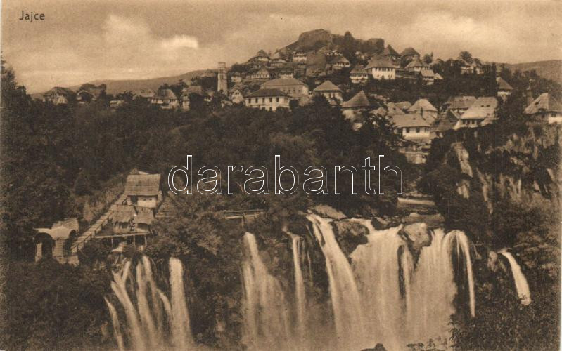 Jajce, waterfall