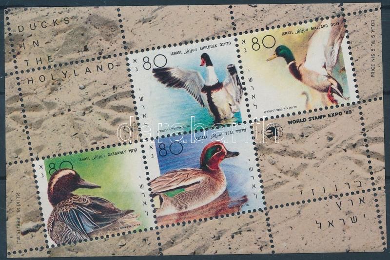 International Stamp Exhibition; Bird block, Nemzetközi Bélyegkiállítás; Madár blokk