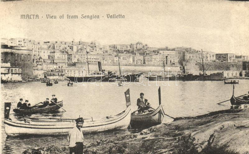 Valletta, port, boats