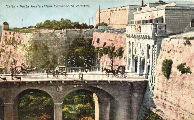 Malta, Porta Reale (main entrance to Valletta)