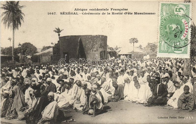 Senegalese folklore, Korité ceremony, folklore, Szenegáli folklór, Korité szertartás