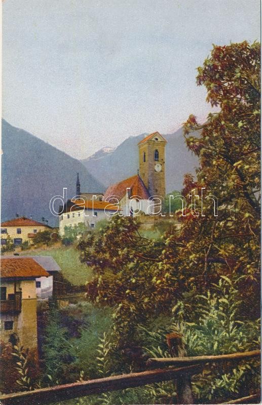 Ősz Dél-Tirolban, Photochromie Serie 210. Nr. 3505., Herbst in Süd-Tirol, Photochromie Serie 210. Nr. 3505.