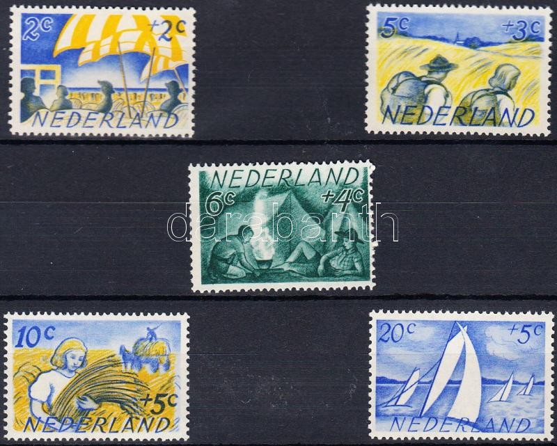 Nyári bélyeg a kultúra javára sor, Summer stamps for the benefit of culture set