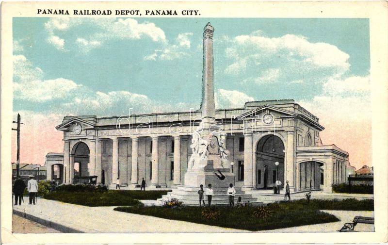 Panama City, Panama railroad depot