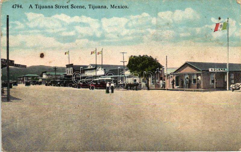 Tijuana, street, automobiles