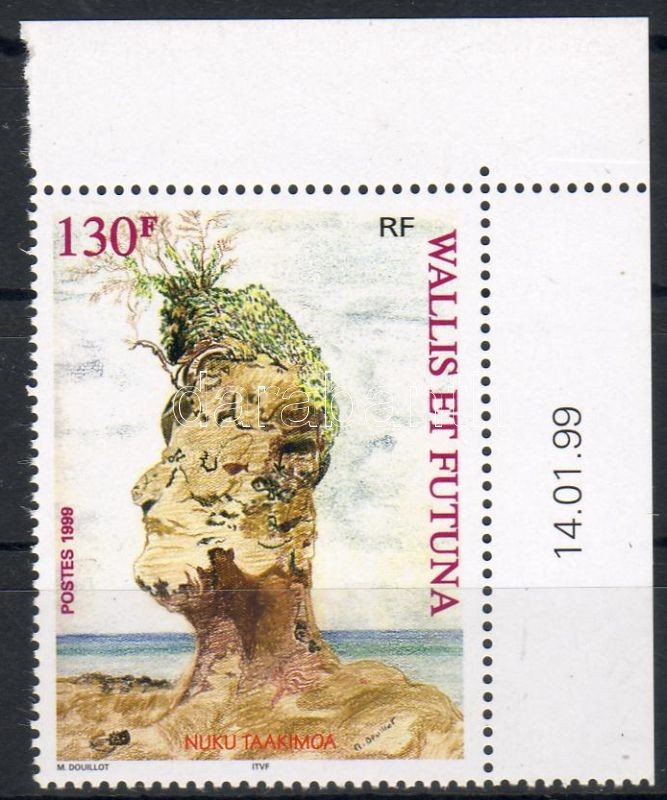 Turizmus ívsarki bélyeg, Turism corner stamp