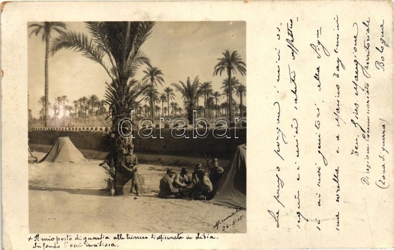 Misrata, Misurata; Italian soldiers camp, photo