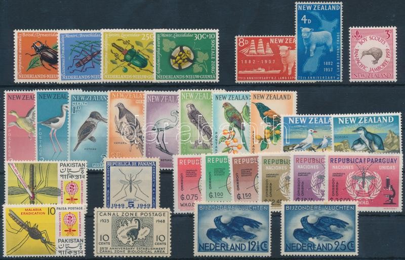 Animal motif small item: 29 diff. stamps, Állat motívum kis tétel: 29 klf bélyeg