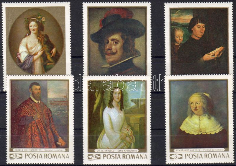 Paintings set, Festmények sor