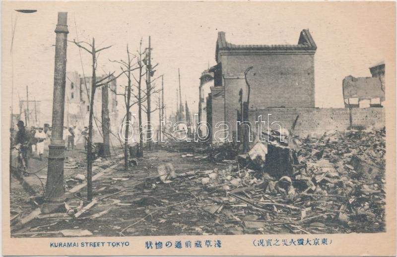 Tokyo, The Great Kanto earthquake; Kurami street