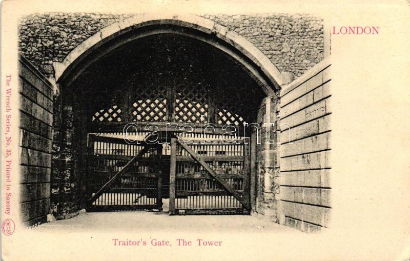 London, Traitor's Gate, The Tower, The Wrench Series