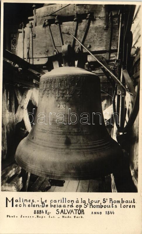 Mechelen, Malines; Carillon a la tour St. Rombaut / carillon of the St. Rombaut tower