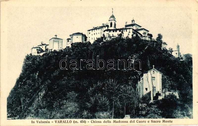 Varallo Sesia, Chiesa della Madonna del Cuore e Sacro Monte / Church