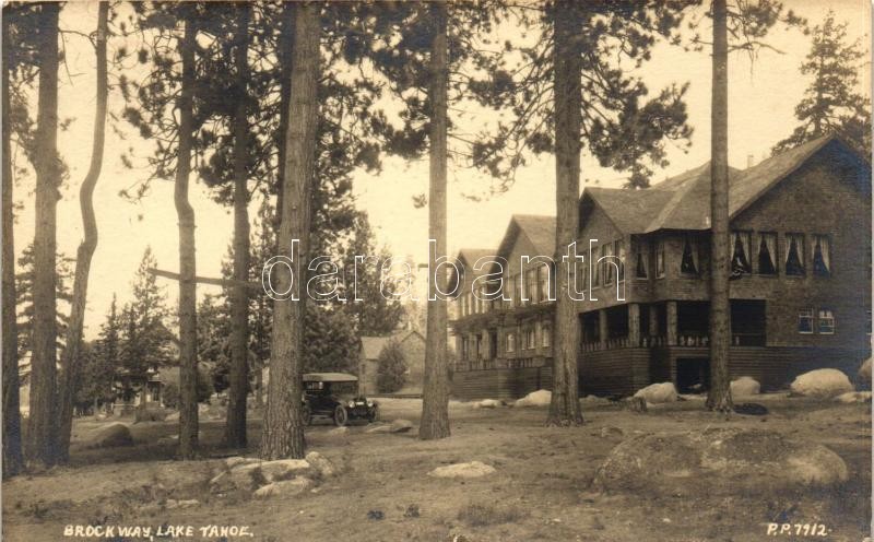 Brockway, Lake Tahoe, automobile