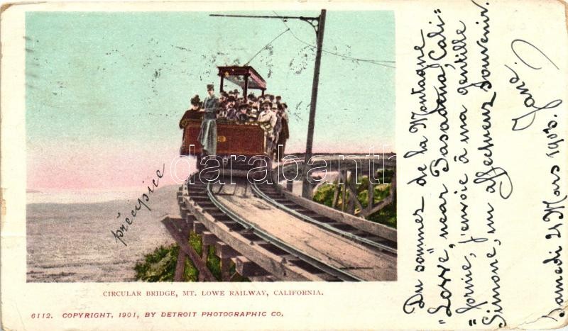 California, Mt. Lowe Railway, Circular bridge