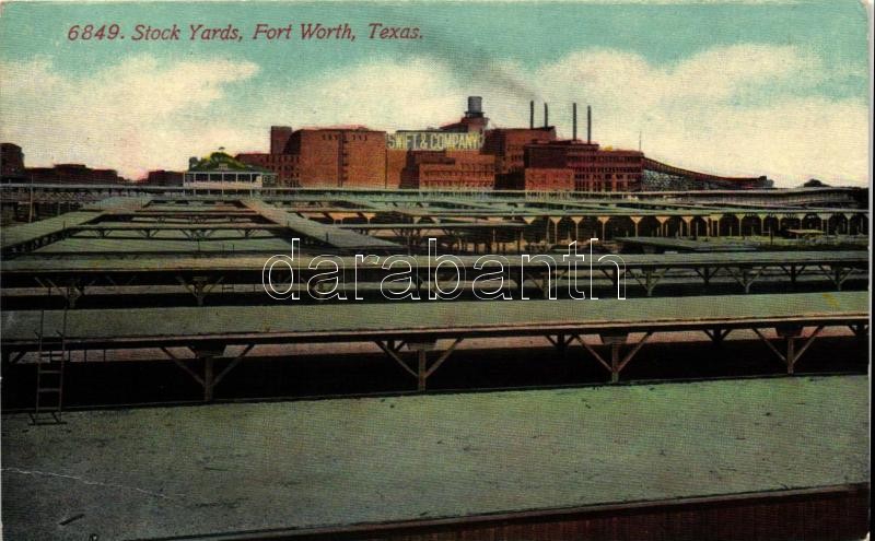 Fort Worth, 6849. Stock Yards, Swift & Company