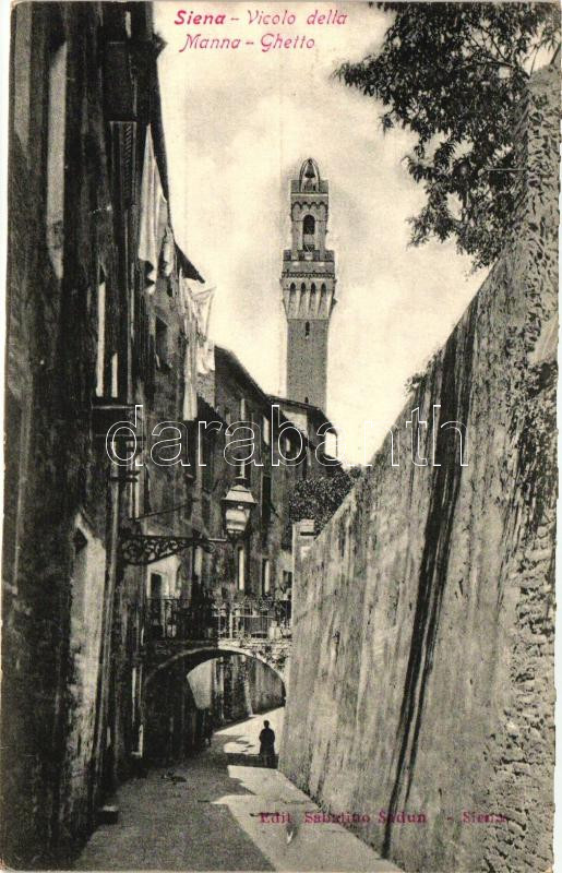 Siena, Vicolo della Manna-Ghetto / alley