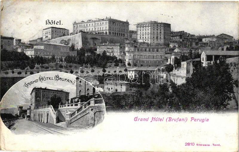 Perugia, Grand Hotel (Brufani)