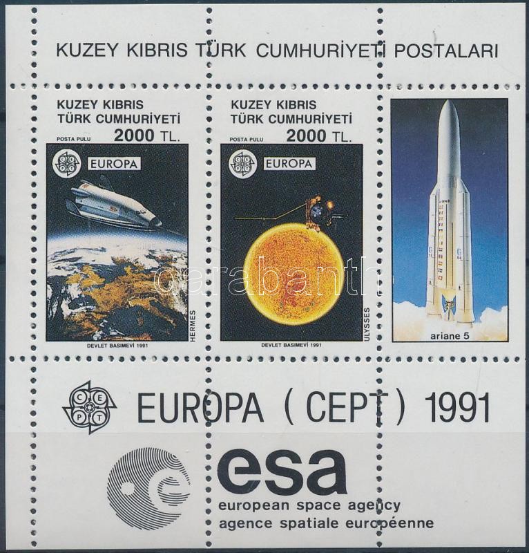 Europa CEPT, Space Research blockpair, Europa CEPT, Űrkutatás blokkpár