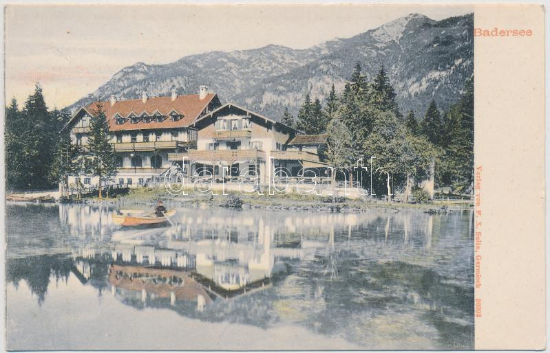 Badersee / lake, boats