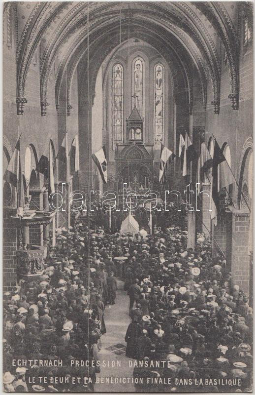 Echternach, Procession dansante / Dancing Procession, cathedral interior, finale