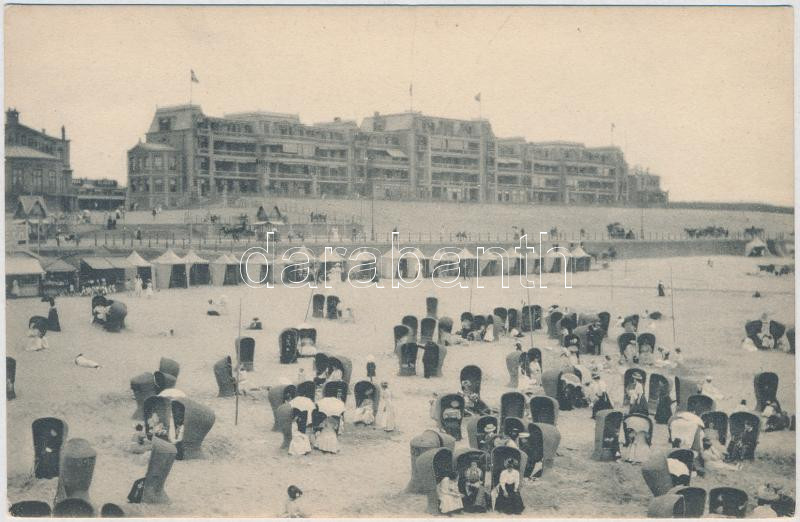 The Hague, Den Haag; Scheveningen, beach, Grand Hotel