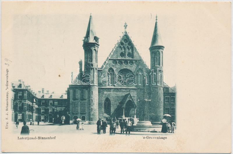 The Hague, Den Haag; Loterijzaal Binnenhof