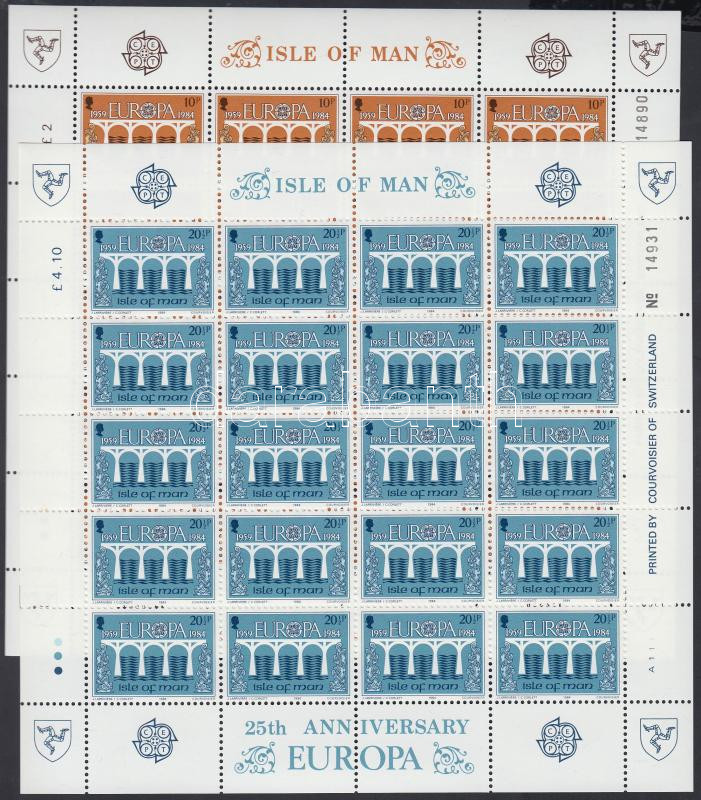 Europa CEPT Conference minisheet set, Europa CEPT Konferencia kisívsor