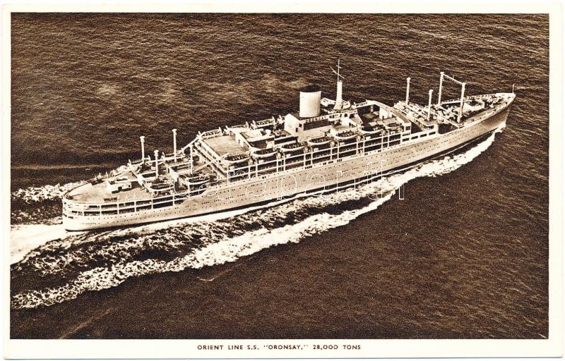 SS Oronsay, Orient Line, SS Oronsay hajó