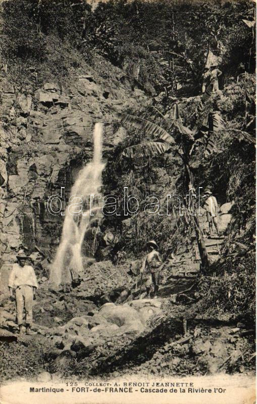 Fort-de-France, Cascade de la Riviere l'Or / waterfall