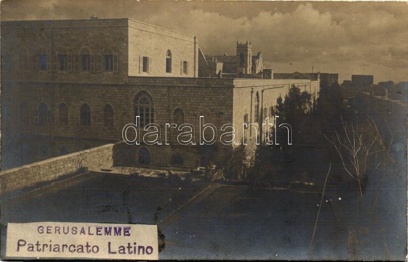 Jerusalem, Patriarcato Latino / Latin Patriarch