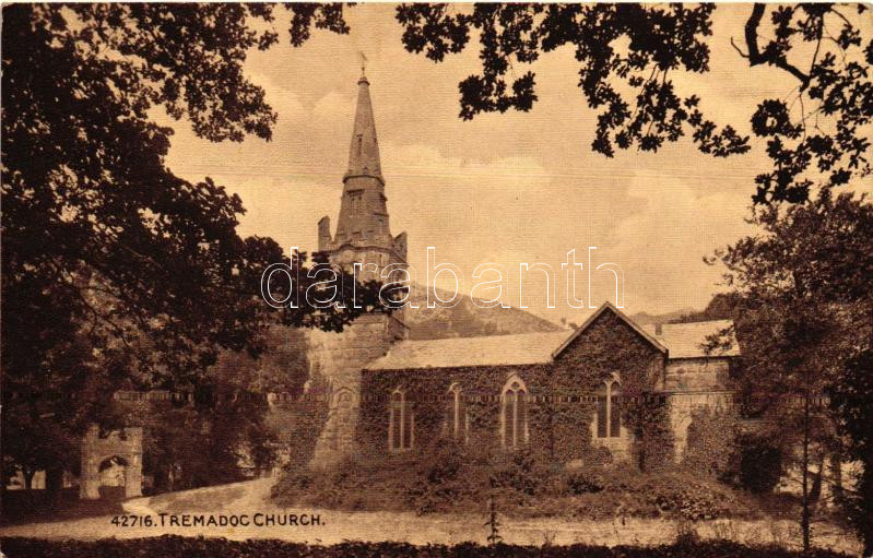 Tremadog, Tremadoc; church