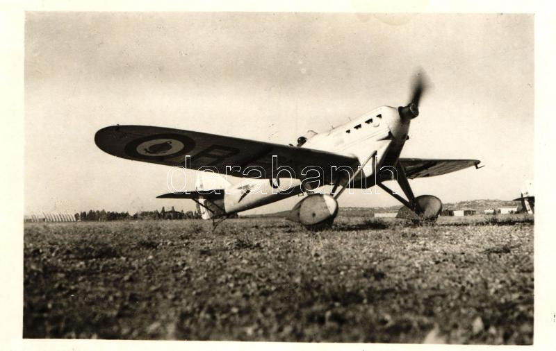 Istres Aviation. Avion de chasse - Dewoitine D.501 / French plane, Dewoitine D.501 francia katonai repülőgép