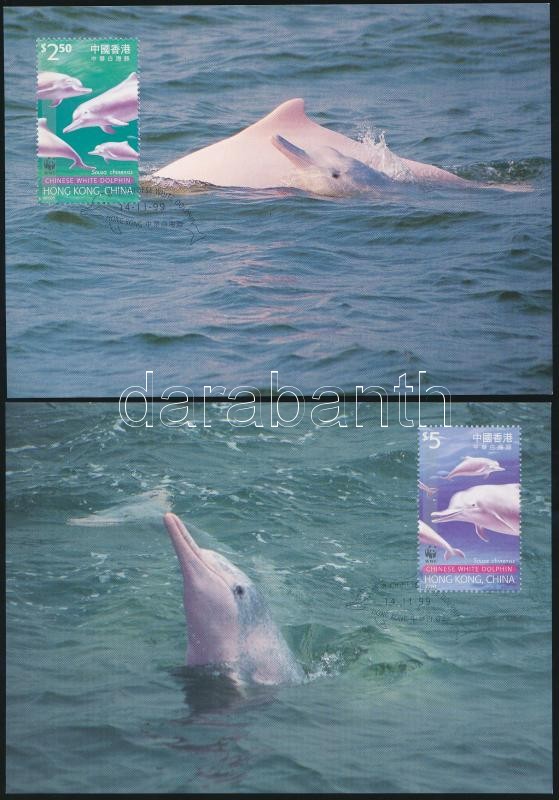 WWF Eastern dolphin set 4 CM, WWF Keleti delfin sor 4 CM